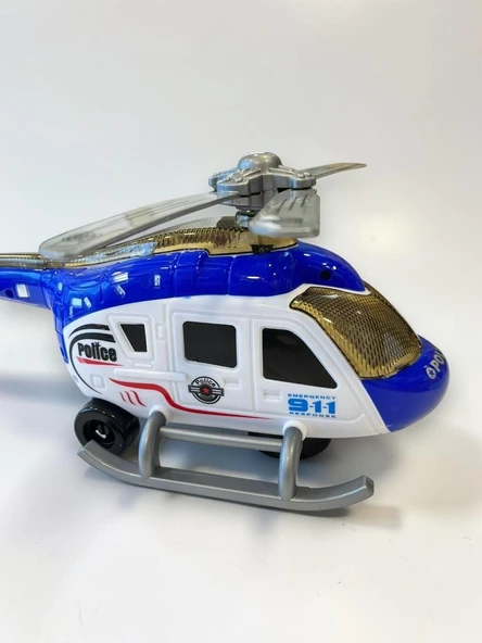 8814 SESLİ IŞIKLI ÇARP DÖN HELİKOPTER-KRS - Resim 3
