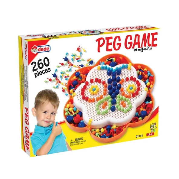 01144 Fen Toys - Çivi Oyunu / in-my-mind Ped Game 260 Parça / +3 yaş ürün görseli 1