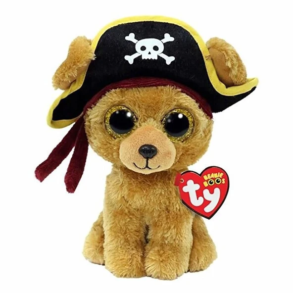 Ty Beanie Boos Peluş Korsan Köpek Rowan 15 cm ürün görseli 1