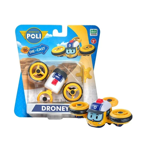 POLI/MRT-617 Robocar Poli Metal Araç Karakter Figürler - Stokta Olan Gönderilir ürün görseli 1