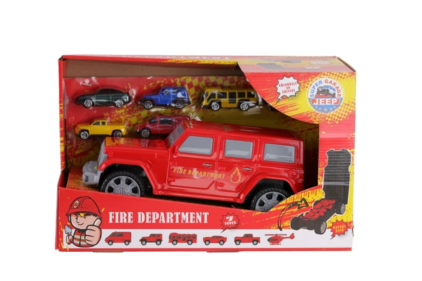 ER-210 SÜPER GARAGE JEEP İTFAİYE ürün görseli 1