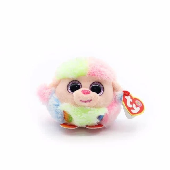 Ty Puffies Peluş Köpek Kaniş Rainbow 7 cm ürün görseli 1