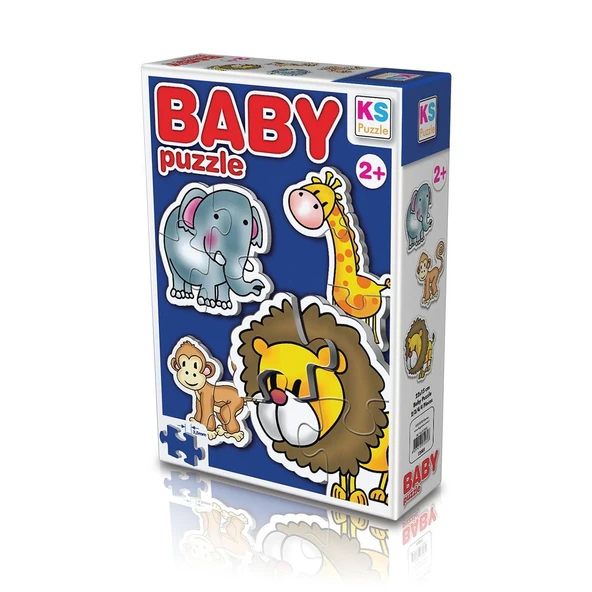 12001 Ks, Baby Puzzle Jungle ürün görseli 1
