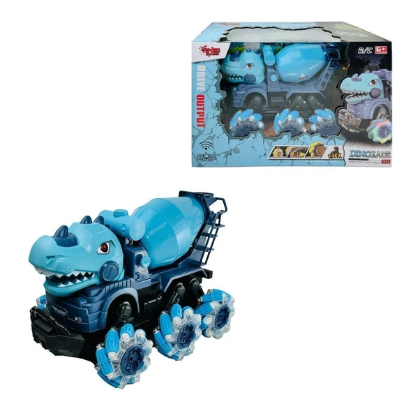 YJ-078-3 1:14 Uzaktan Kumandalı Full Fonksiyon 2.4G Dinozor Beton Mikseri ürün görseli 1