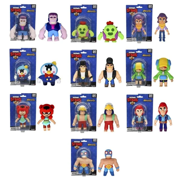 S00089327 FİGÜR MONSTERFLEX BRAWL STARS - 1 Adet Stokta Olan Gönderilir ürün görseli 1