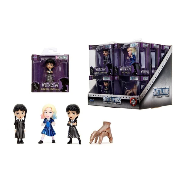 9385211300W01 Wednesday Figures 2 5die-cast op-culture collectible each 3(Belirtilen fiyat, tekli satış için adet fiyatıdır.) ürün görseli 1