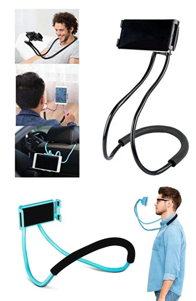 Boyuna Asılan Ergonomik 360 Derece Cep Telefonu Tutucu Stand ürün görseli 1