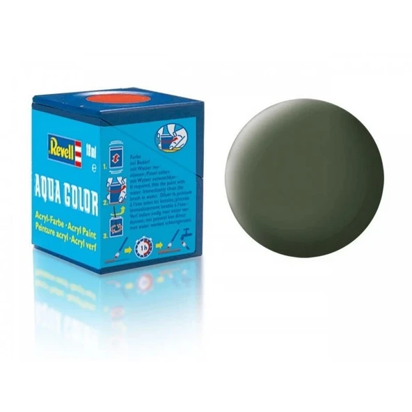 Aqua Color Bronze Green - Mat Boya - 18 ml ürün görseli 1