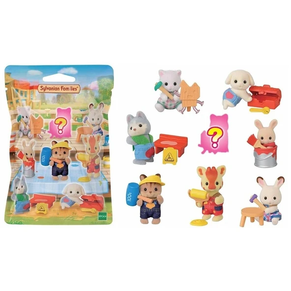 5838 Sylvanian Families Minik Ustalar Serisi Sürpriz Paket+3 yaş ürün görseli 1