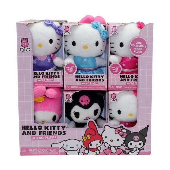 Hello Kitty Mini Peluş 8 cm - Resim 8
