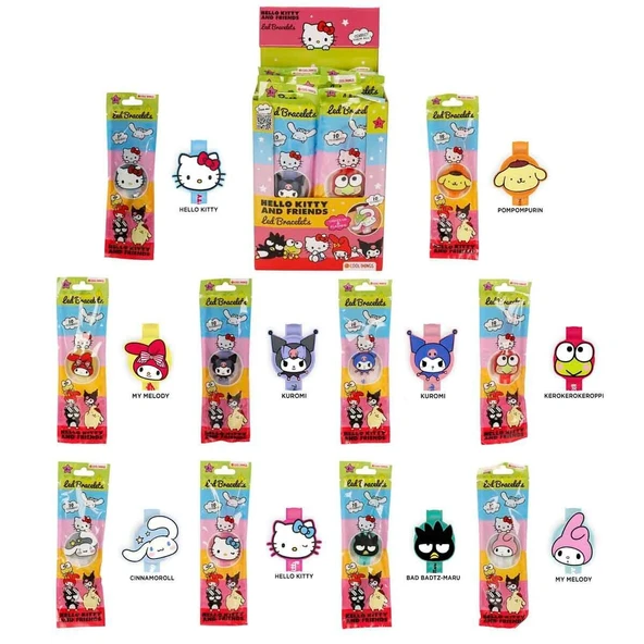 20530 SUN-CLT-LED BİLEKLİK H KITTY AND FRIENDS HKTY IŞIKLI - 1 Adet Stokta Olan Gönderilir ürün görseli 1