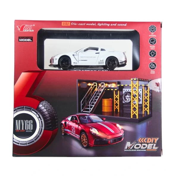 1/32 Nissan GTR - Resim 2
