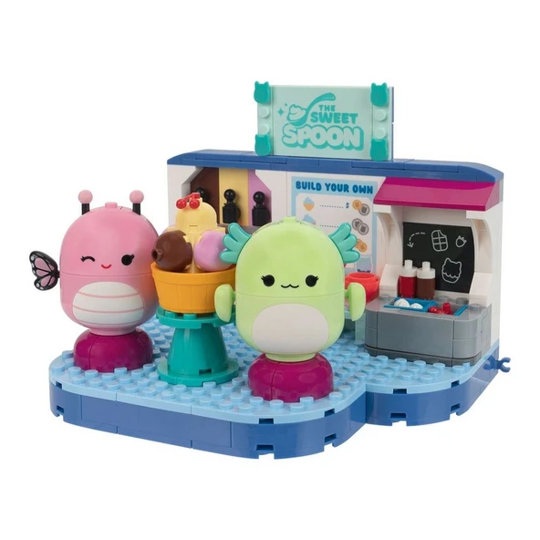 BLDR Squishmallows Frozen Yoğurt Eğlencesi Oyun Seti ürün görseli 1