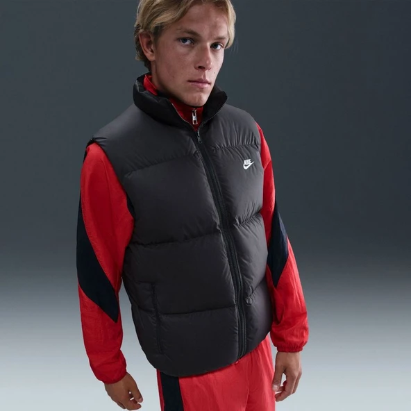 M NK TF CLUB PUFFER VEST 650  Erkek Yelek IB2977-010 ürün görseli 1