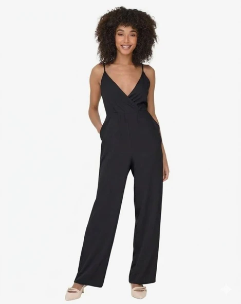 ONLNOVA LIFE ELITE EMZA JUMPSUIT SOLID  Kadın Tulum 15342999 ürün görseli 1
