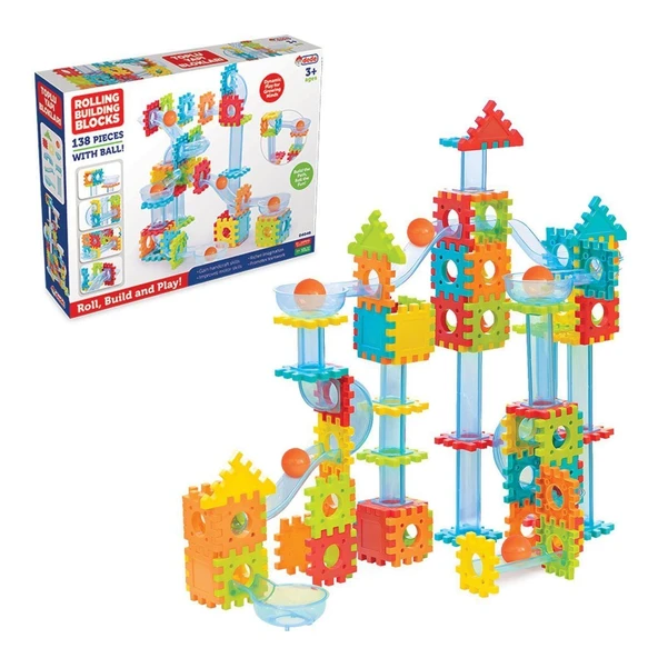 04046 Toplu Yapı Blokları 138 Parça -Fentoys ürün görseli 1