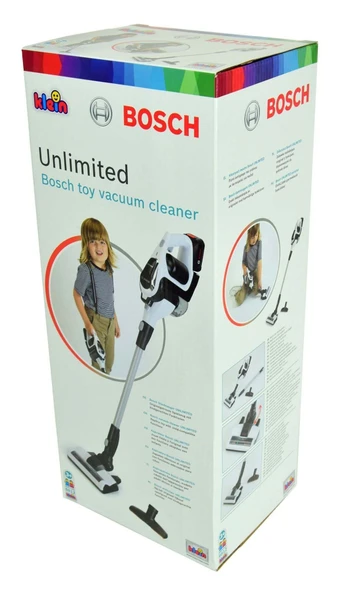 Bosch Oyuncak Sesli Işıklı Beyaz Elektrik Süpürgesi - S00006812 ürün görseli 1