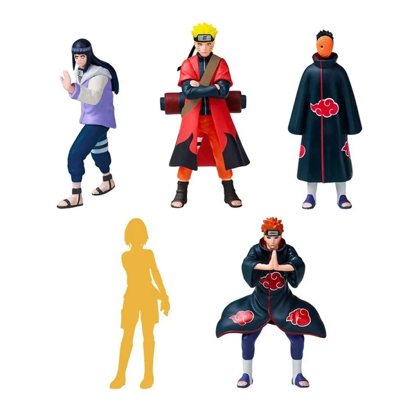 Naruto 5'li Koleksiyon Figür Seti - Resim 4