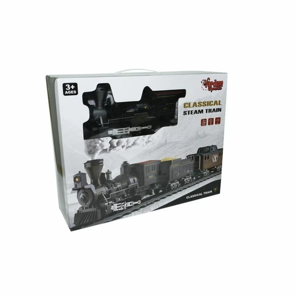 FF-1613A Işıklı ve Sesli Classic Buharlı Tren ürün görseli 1