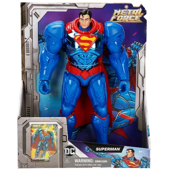 Superman Metal Force Heroes Figür 30 cm - Resim 5