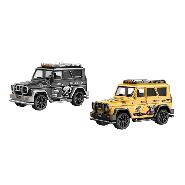 Duman Çıkaran Sürtmeli Jeep - Resim 2