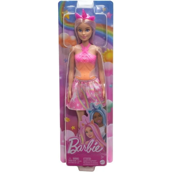 Barbie Prenses Bebekler Unicorn - Resim 7