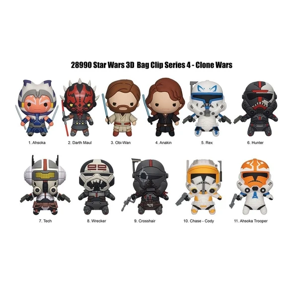 Star Wars Klon Savaşları Klipsli Figür - Resim 2