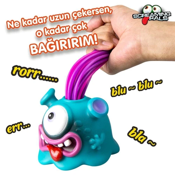 Silverlit Screaming Pals Bağıran Canavarlar - Resim 7