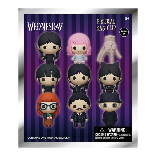 Wednesday Klipsli Figür Seri 2 ürün görseli 1