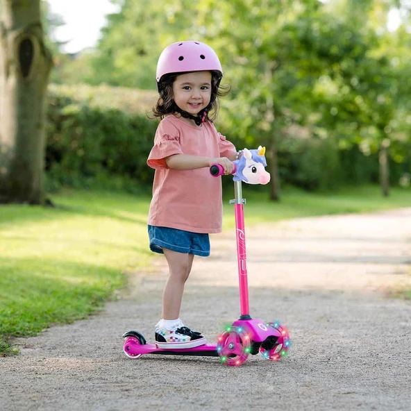 Evo Unicorn 3 Teker Işıklı Mini Scooter - Resim 7