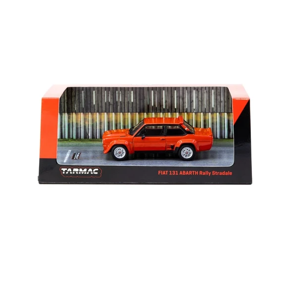 Tarmac Works 1/64 FIAT 131 ABARTH Rally Stradale Red T64R-094-RE ürün görseli 1