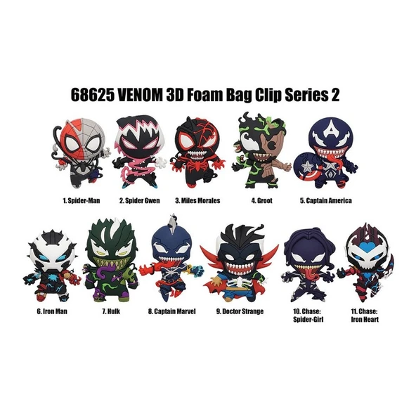 Spider-Man Venom Klipsli Figür Seri 2 - Resim 2