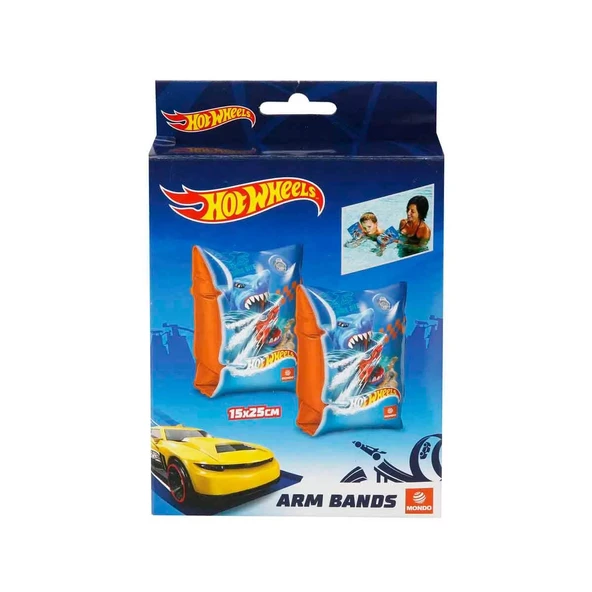 Hot Wheels Şişme Kolluk 15x25 cm - Resim 3