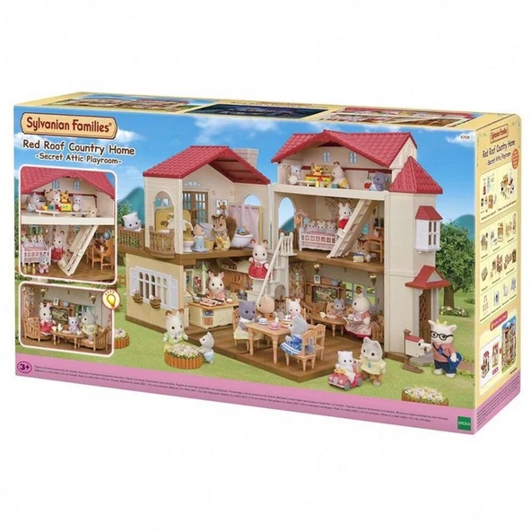 Sylvanian Families Oyun Odalı Işıklı Şehir Evi 5708 ürün görseli 1