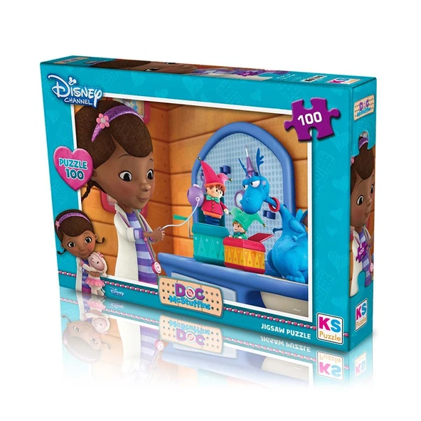 KS Doc McStuffins 100 Parça Puzzle - Resim 2