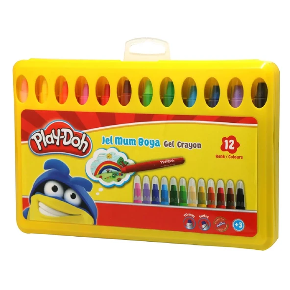 Play-Doh Jel Crayon 12 Renk PP Box ürün görseli 1