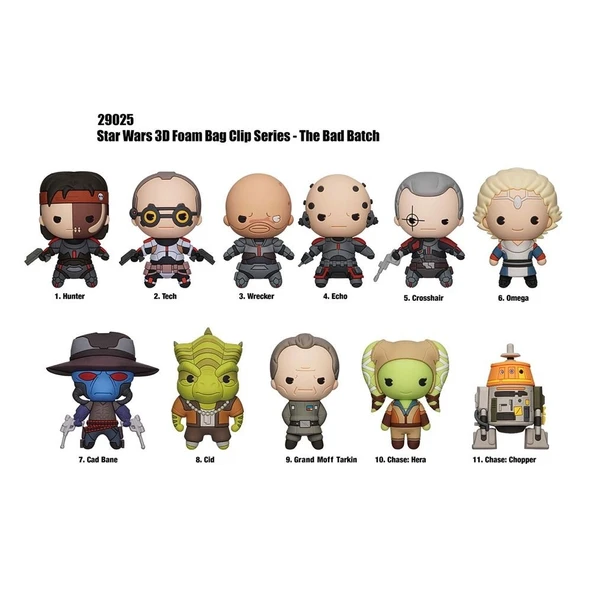 Star Wars Bad Batch Klipsli Figür - Resim 2
