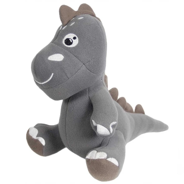 Dino Peluş Oyuncak Gri 25 cm ürün görseli 1