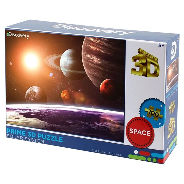 Prime 3D Discovery Solar Sistem Puzzle 100 Parça 10564 ürün görseli 1