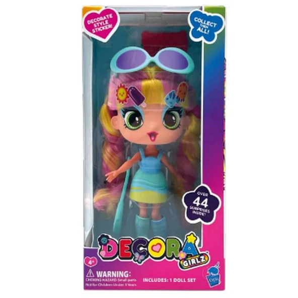 Decora Girlz Büyük Moda Bebek 13 cm ürün görseli 1