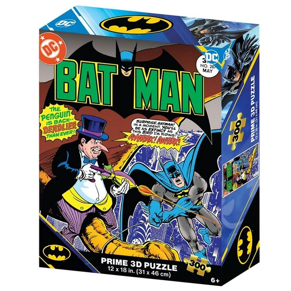 Prime 3D DC Comics Batman Puzzle 300 Parça ürün görseli 1