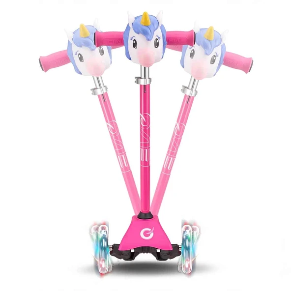 Evo Unicorn 3 Teker Işıklı Mini Scooter - Resim 5