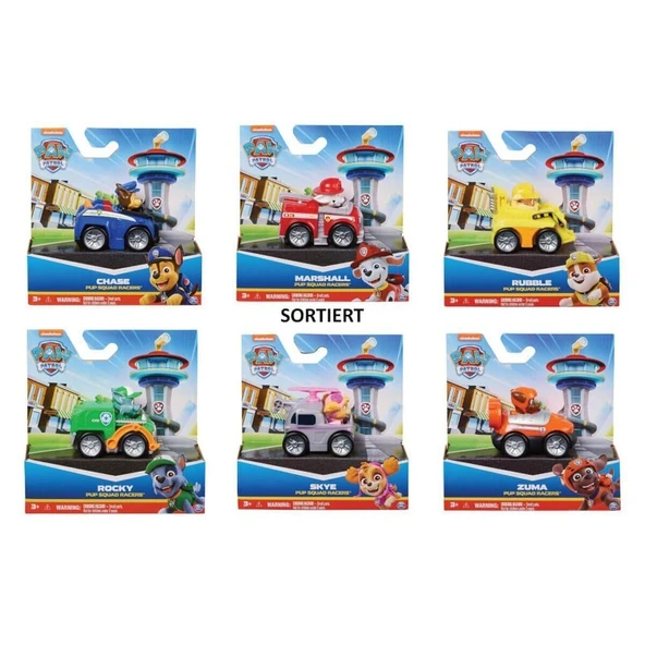 Paw Patrol Pup Squad Yarışçıları Skye - SPM-6070433 - 1 Adet Stokta Olan Gönderilir ürün görseli 1