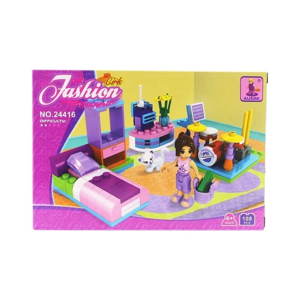 Ausini Fashion Parçalı Set 108 Parça Lego ürün görseli 1