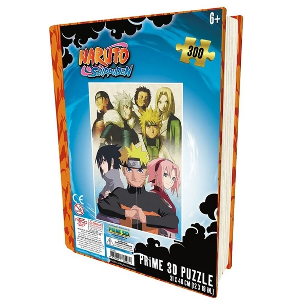 Prime 3D - Naruto Shippuden 300 Parça Puzzle 35598 - Metal Kutu ürün görseli 1