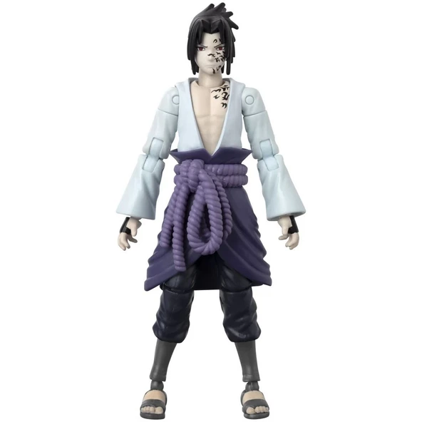 Bandai Anime Heroes Naruto Sasuke Uchiha Figür ve Aksesuar Seti 16 cm ürün görseli 1