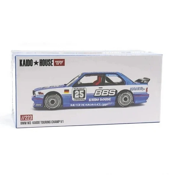 Mini GT 1/64 Kaido House BMW M3 Kaido Touring Champ V1 KHMG223 ürün görseli 1