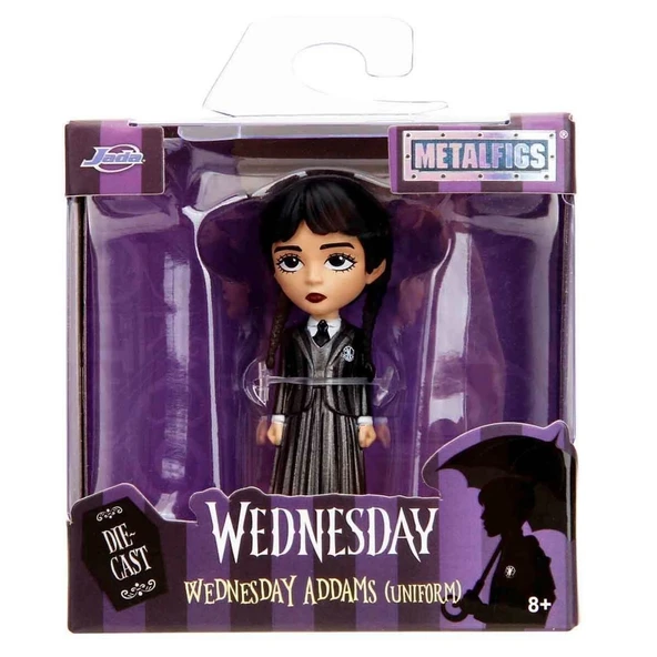 Wednesday Metalfigs Die Cast Figür - Resim 5