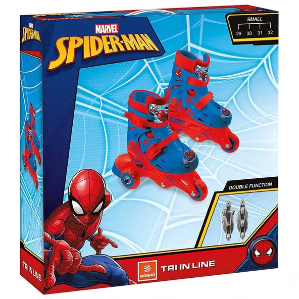 Spiderman Inline 3 Teker Paten - S00028631 ürün görseli 1