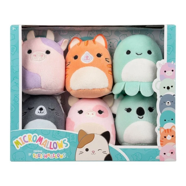 Micromallows 6'lı Figür Paketi - Resim 2